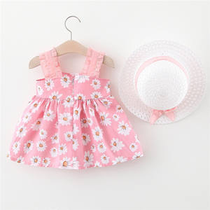 Vestidos de Algodón para Bebés con Diseño de Flores, Estilo Japonés y Coreano, Vestidos de Verano, Compra en Línea - Product Image 3