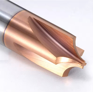 <span class=keywords><strong>Fraise</strong></span> à chanfreiner CNC haute efficacité HRC55, <span class=keywords><strong>fraise</strong></span> à chanfreiner R0.5-R5 pour acier - Product Image 4
