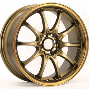 Jantes monobloc en alliage d'aluminium forgé DW 18 19 20 <span class=keywords><strong>21</strong></span> 22 pouces, multi-branches, or foncé, haute performance, neuves pour WRX STI <span class=keywords><strong>FE</strong></span> - Product Image 4