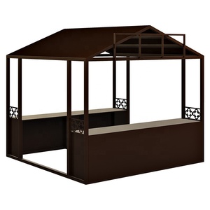 Carrello Espositivo Commerciale per Mercato Notturno, Stand Stradale, Carretto Fiori, Gazebo Smontabile per Eventi, Espositore Promozionale in Ferro - Product Image 5