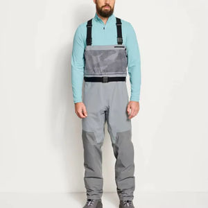 <span class=keywords><strong>Chaussettes</strong></span> respirantes Chest Wader 3 couches durables et imperméables isolées pêche à la mouche et chasse au canard pour hommes Waders - Product Image 5