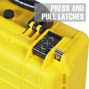 Étui de transport personnalisé en EVA pour drone, étanche et antichoc, avec rangement pour batteries et cordon de sécurité pour radiocommande – Échantillon gratuit - Product Image 4