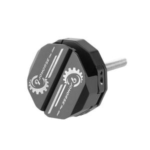 ที่วางโทรศัพท์จักรยานจอฮอร์สอลูมิเนียมอัลลอยด์หมุนได้สำหรับจักรยานเสือภูเขาสีดำไทเทเนียมสีแดง - Product Image 1