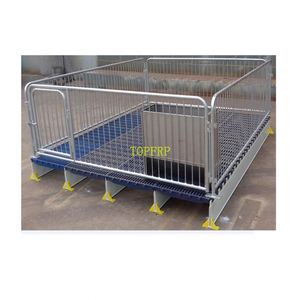 Poutres de plaque de support de fumier de porc Poutres de support de sol frp triangulaires - Product Image 3