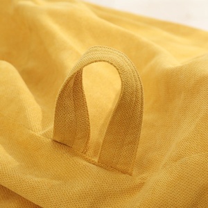 Yellow Modern and Simple Design Multifunctional One Seat Fabric Bean Bag <b>Sofa</b> for Bedroom Balcony Dormitory - Product Image 3