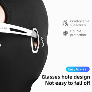 Balaclava Ski Mask <strong>Men</strong> Women Full Face Mask Hood Summer Motorcycle Running Breathable Quick Drying Face Mask - Product Image 4