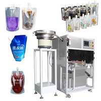 Doypack 250ml-500ml Plastique Stand-Up Bec Poche Huile Lait Détergent À Lessive Jus Boissons Applications Alimentaires Remplissage D'étanchéité