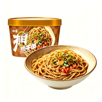 Instant Reganmian Hot Dry Noodles, Wuhan Traditional Chinese Fast Food, OEM Custom Private Label, Bulk Wholesale Supply