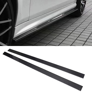 Minigonne laterali in fibra di carbonio per Mercedes Classe <span class=keywords><strong>C</strong></span> W204 C204 C63 <span class=keywords><strong>AMG</strong></span> dal 2012 in poi - Product Image 1