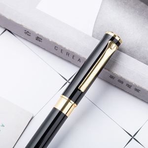 Pulpen Promosi Logam Tipis Berkualitas Bagus dari Pabrik Cina, Tampilan Stylish, Pulpen Roller dengan Logo Kustom, Pulpen Hadiah - Product Image 3