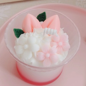 Dessert <b>Cup</b> Scented Candle Simulated Fruit Cream Design Soy Wax Candle Home Decor Gift For Party - Product Image 5