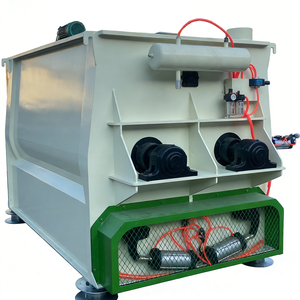 Mezcladora de Doble Eje de Gran Capacidad, Mezcladora de Alta Resistencia para Mortero Seco, Material Refractario, Fertilizantes y Productos a Granel - Product Image 5