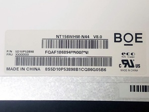 BOE NT156WHM-N44 15.6 "TFT แผงจอแสดงผล LCD HD IPS โมดูลเปลี่ยนหน้าจอแล็ปท็อป LCD - Product Image 3