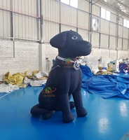 Modèle de chien/chiot gonflable personnalisé en PVC Taraulin avec impression numérique, certifié CE/TUV, pour la publicité
