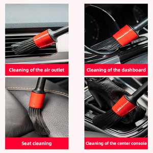 Super Promotion Lot de 5 Brosses de Nettoyage Automobile Pointues en Fil Plastique pour <span class=keywords><strong>Lavage</strong></span> de <span class=keywords><strong>Voiture</strong></span>, Détailing Intérieur, Jantes et Réservoir de Carburant - Product Image 3