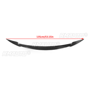 Alerón trasero de fibra de carbono real para Tesla Model S Sedan 2012-2017, extensión de alerón para maletero trasero. - Product Image 2