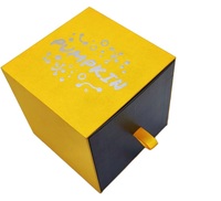 Boîte en carton ondulé recyclé personnalisable avec impression dorée, emballage écologique pour bijoux cadeaux, prix négociable