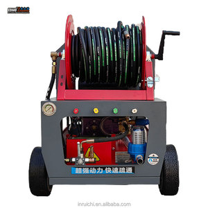 ZZHAO Machine de nettoyage de drains d'expédition en 7 jours Machine de débouchage professionnelle de 100 pieds pour le nettoyeur de racines d'arbres - Product Image 2