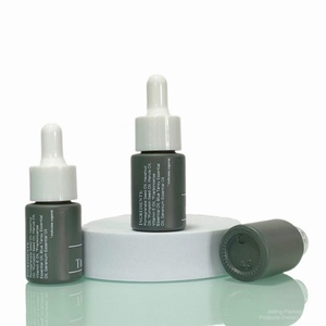 OEM ODM Cosmetic Packaging 1/3oz 10ml Serum Oil Bottle Colorful Vials Sample Glass Dropper Bottle for Skincare - Product Image 1