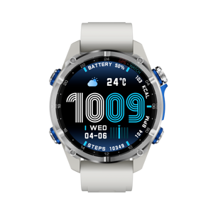 Montre connectée <span class=keywords><strong>HD350</strong></span> Pro AMOLED, étanche IP68, tracker d'activité, appels Android, cartes hors ligne, boussole, montre connectée robuste - Product Image 2