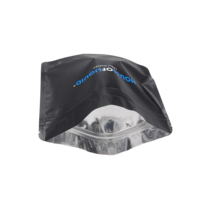 Pochette debout Doypack zip-lock refermable personnalisée sac d'emballage alimentaire en plastique transparent avec fermeture éclair