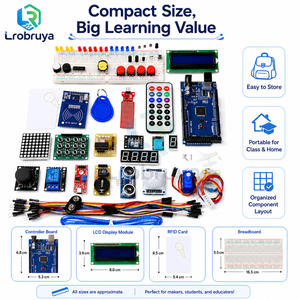 <span class=keywords><strong>Kit</strong></span> de démarrage RFID pour <span class=keywords><strong>Arduino</strong></span>, <span class=keywords><strong>kit</strong></span> professionnel complet, version améliorée <span class=keywords><strong>UNO</strong></span> R3, suite d'apprentissage, moteur pas à pas LTARK-45 - Product Image 6