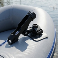 Support de canne à pêche gonflable pour bateau, radeau, planche de SUP, kayak – Fixation rotative à 360 degrés en PVC