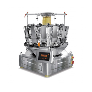 Testa di 10/14 automatica di alta qualità piccola combinazione Multiehad bilancia bilancia riempitrice <span class=keywords><strong>Multihead</strong></span> pesatrice - Product Image 3