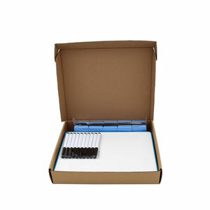 Pizarra de Doble Cara para el Aula, Pizarra Blanca sin Marco con Borrador y Juego de Marcadores - Product Image 1