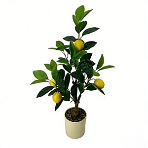 Árbol de Limón Artificial, Árbol Artificial, Árbol de Frutas Artificial, Árbol de Limón - Product Image 1