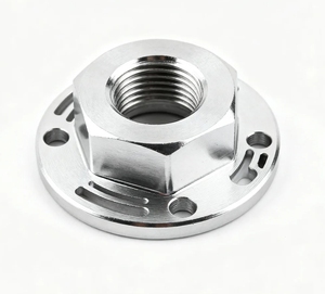 כיסויי גלגלים משושים ממתכת, מעובדים במכונת CNC, עבור רכיבי רכב, טכנולוגיית חיתוך בחוט חשמלי עבור רכיבי RC/<span class=keywords><strong>RS</strong></span>. - Product Image 2