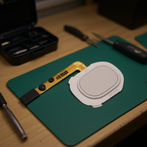 สายอ่อนสำหรับอ่านลายนิ้วมือ, Galaxy A20e 2019 A202F - สีขาว - Product Image 2