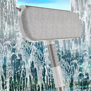 Nouvel ensemble de nettoyage domestique en microfibre, outils de nettoyage télescopiques, <span class=keywords><strong>seau</strong></span> à essorage mains libres, <span class=keywords><strong>balai</strong></span> rotatif <span class=keywords><strong>pour</strong></span> <span class=keywords><strong>le</strong></span> lavage des sols - Product Image 5