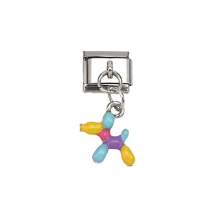 Italian Charm Bracelet Zinc Alloy Unisex Cartoon Pendant Fashion Accessory - Product Image 4