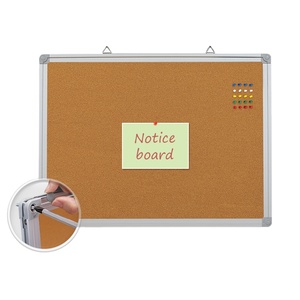 Panneau d'affichage souple du fabricant personnalisé avec cadre en aluminium et liège pour salle de classe et bureau tableau d'affichage en bois - Product Image 1