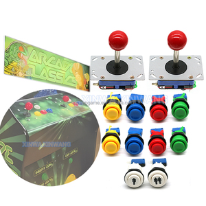 Zippy Joytsick <span class=keywords><strong>Arcade</strong></span> Trò Chơi Điều Khiển 2/<span class=keywords><strong>4</strong></span>/8 Cách Có Thể Điều Chỉnh Restrictor Pandora Hộp Tablero Pinball Đồng Xu Pusher Dài Ngắn Trục - Product Image 6