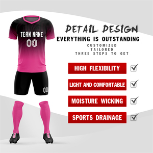Uniforme de football avec articles en inventaire Uniformes à séchage rapide Chemises Ensemble de vêtements de sport Entraînement d'équipe Vêtements de football Maillots de football - Product Image 2