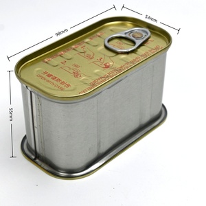 Lata Rectangular Vacía de Hojalata con Tapa de Fácil Apertura para Envasar Carne de Fieltro, Sardinas y Atún - Product Image 6