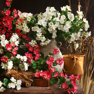 ดอกมะลิประดิษฐ์สีม่วงยี่ห้อ Yihua Floral Art สำหรับตกแต่งห้องนั่งเล่น โต๊ะอาหาร โต๊ะกาแฟ และจัดวางในสไตล์ชนบท - Product Image 4