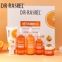 DR RASHEL Kit de Soins pour la Peau Hydratant Éclaircissant Blanchissant Anti-Âge Naturel à la Vitamine C