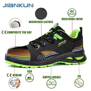 Calzado de Seguridad S3SR ESD 2026, Nuevo Modelo, Certificado CE, con Puntera de Material Compuesto, Antideslizante, Antipinchazos, para Hombre - Product Image 2