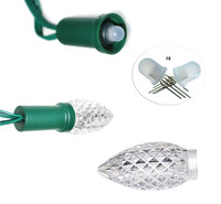 SHIJI C9 12V Lumière LED RGB de Noël commerciale extérieure intelligente Pixel WS2811 Rgb Ip67 Lumière LED de Noël Pixel extérieure