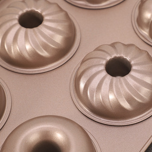Non-Stick 6-Cavity Donut Cake Mold Oven Safe Baking Tool - Product Image 1