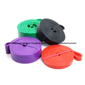 حزام مقاومة للتمارين لرفع الورك والرفع TPE للياقة البدنية حزام مقاومة لليوجا بيلاتيس - Product Image 4