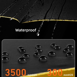 Parapluie professionnel pliable en 3 sections, logo personnalisé, extra large, robuste, résistant <span class=keywords><strong>au</strong></span> <span class=keywords><strong>vent</strong></span>, vente en gros, idéal pour les cadeaux d'entreprise - Product Image 5