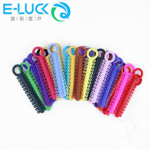 Tandheelkundige Orthodontische Ligatuur Banden Rubber Elastische Kleurrijke <span class=keywords><strong>Power</strong></span> <span class=keywords><strong>Chain</strong></span> Banden Ligatuur Stropdas - Product Image 1
