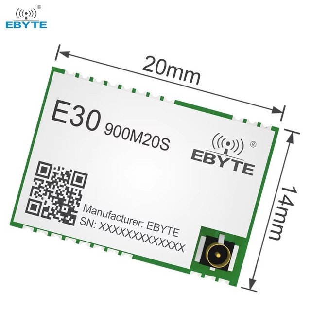 Ebyte ODM E30-900M20S 20dBm Support Development Low Power Consumption 868/915MHz SI4463 RF Chip SPI Hardware Wireless Module