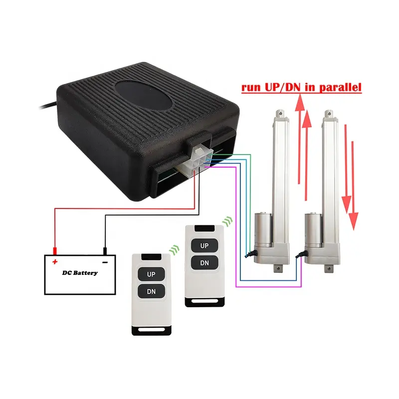 डीसी 12V 20A रिले रिमोट कंट्रोल स्विच, 1CH यूनिवर्सल 433Mhz रिमोट कंट्रोल वायरलेस स्विच 2 रिमोट ट्रांसमीटरों और 1 रिसीवर