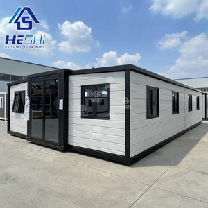 Maison préfabriquée extensible en conteneur de 40 pieds ou 20 pieds, prête <span class=keywords><strong>à</strong></span> être expédiée, avec cuisine intégrée, pour la construction résidentielle et l'<span class=keywords><strong>immobilier</strong></span>. En vente. - Product Image 1