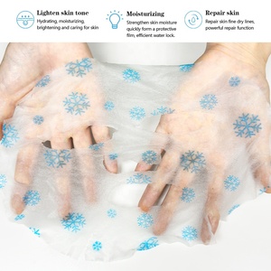 Mascarilla Facial Herbal Liofilizada Antienvejecimiento Reductora <span class=keywords><strong>de</strong></span> Papada con Té Verde, Ácido Hialurónico, Vitamina E y Colágeno para Todo Tipo <span class=keywords><strong>de</strong></span> Piel - Product Image 3